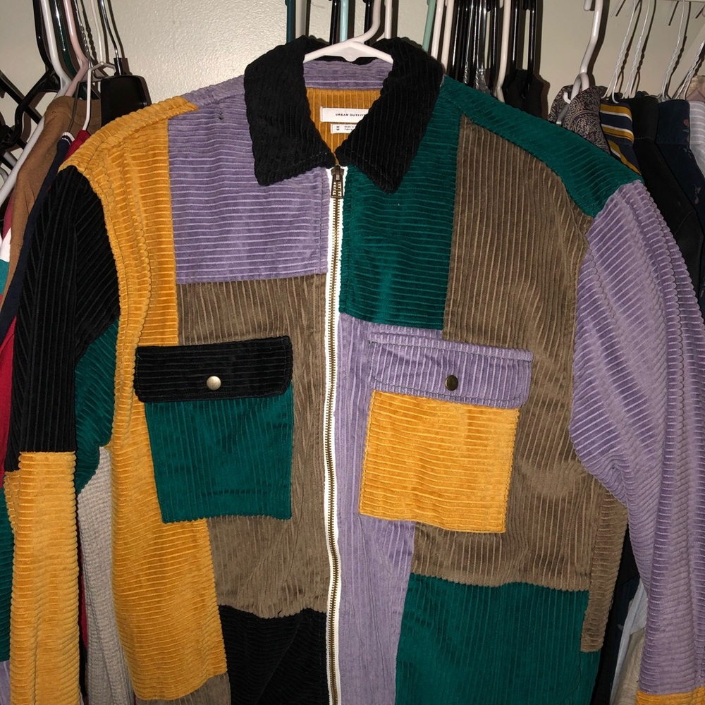 Color patch Jacket